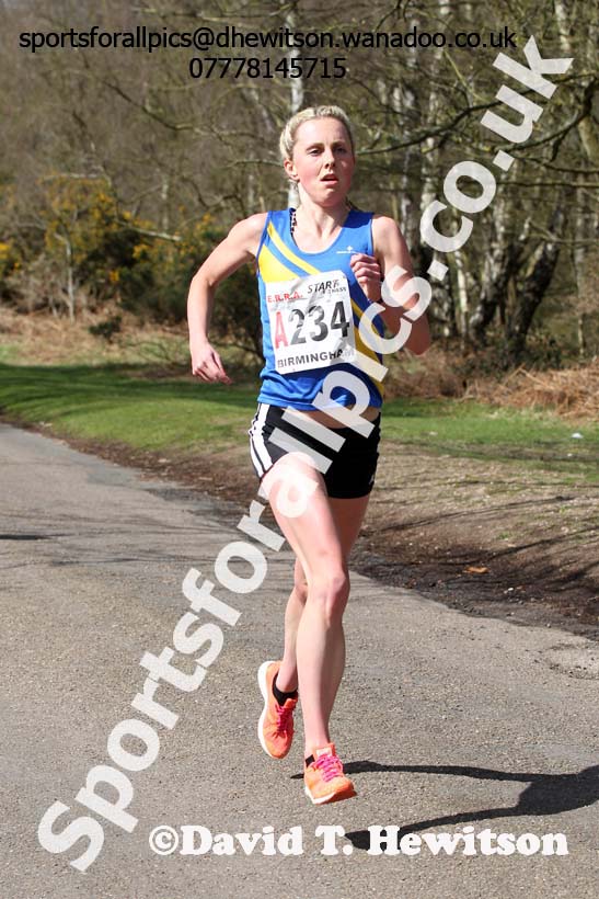 Womens 6 stage relay, Enlgish National 12 and 6 Stage Road Relays. Photo: David T. Hewitson/Sports for All Pics